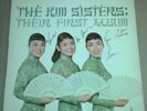 RARE AUTOGRAPHED SIGNED LP THE KIM SISTERS FIRST ALBUM VEGAS ED SULLIVAN