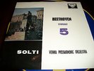 Beethoven Symphony no. 5 SOLTI vienna philharmonic DECCA SXL 2124 stereo VINYL