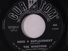 rare Soul 45 WINSTONS need a replacement CURTOM Listen