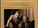 BEETHOVEN Complete Cello Sonatas HOELSCHER DEMUS MPS 3LP Box LOW SHIPPING WWIDE