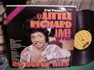 1976 K-TEL PRESENTS LITTLE RICHARD 'LIVE' LP 20 HITS