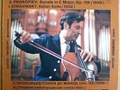 DANIEL SHAFRAN,CELLO,PROKOFIEV-SONATA,STRAVINSKY-SUITE,MELODIYA BLUE LABEL,LP