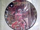 IRON MAIDEN SOMEWHERE IN TIME PROMO PIC PICTURE DISC HOLLAND PRESSING METALLICA