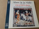 ADAM DE LA HALLE LE JEU DE ROBIN ET MARION ENSEMBLE PERCEVAL GUY ROBERT ARION LP