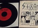 THE STAINS john Wayne RARE punk ep 45 KBD hc OG 2nd pressing 1981 Radical dicks