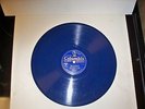 BLUE 78 RPM RUDY VALLEE COLUMBIA RECORD DISC 2702-D SAME OLD MOON SCARCE