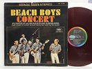 BEACH BOYS Concert JAPAN LP 1st Press Rad Wax 1964 CP7176