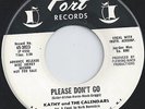 KATHY & THE CALENDARS  - PLEASE DONT GO - BACK IN YOUR ARMS AGAIN