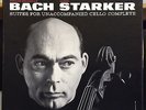 JANOS STARKER bach suites for unaccompanied cello 3 LP Mint- SR3-9016 Stereo RFR
