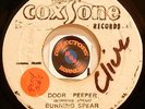 Reggae 45 Roots BURNING SPEAR Door Peeper COXSONE Records Vg