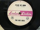 BARRY GIBB AND THE BEEGEES EARLY AUSTRALIAN LEEDON 45 PEACE OF MIND