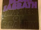 BLACK SABBATH - MASTER OF REALITY - BOX SLEEVE - NO POSTER