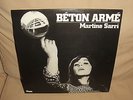 LP 33t MARTINE SARRI - Beton armé (samba bossa nova) Rare private french