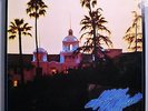 EAGLES HOTEL CALIFORNIA MINT ORIG '76 ASYLUM LP w/POSTER LEE HULKO MASTER