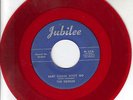 original red wax ORIOLES 45 JUBILEE 5065 BABY PLEASE DON'T GO/DON'T TELL