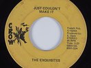 70s Soul 45 EXQUISITES Just Couldn't Make It CROW HEAR