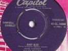 GENE VINCENT- BABY BLUE/TRUE TO YOU - CAPITOL 45-CL 14868  EX CONDITION