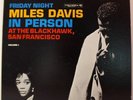 MILES DAVIS in person LP SIX EYE STEREO FIRST PRESSING RARE VG++