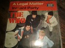 THE WHO - A LEGAL MATTER + Top rare GER 7