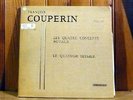 QUATUOR TESSIER / COUPERIN quatre concertos royaux / RARE BELVEDERE LP