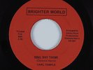Crossover Soul Funk 45 CARL TEMPLE Soul Day Theme BRIGHTER WORLD HEAR NM