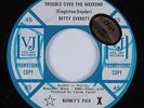Northern Soul 45 BETTY EVERETT Trouble Over The Weekend VEE JAY HEAR VG+