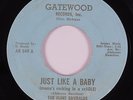 Northern Soul 45 FLINT EMERALDS Just Like A Baby GATEWOOD HEAR VG+