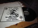 B. Attack - Stronger Than Before LP Punk Oi Skinhead Rock-O-Rama
