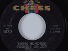 Blues R&B 45 HOWLIN' WOLF Three Hundred Pounds of Joy CHESS HEAR