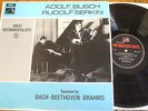 HQM 1219 Bach / Beethoven / Brahms / Busch / Serkin