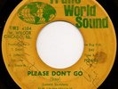 Sweet Soul 45 THE UNKNOWNS Please Don't Go TRANS WORLD SOUND hear