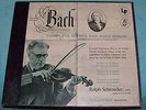ROLPH SCHROEDER Complete Works For Solo Violin BACH 3LP COLUMBIA SL-189 Box RARE