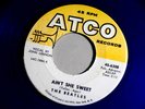 BEATLES AIN'T SHE SWEET ATCO   BLUE WAX RECORD CLUB FIND  POP 45