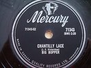 78 rpm record Big Bopper Chantilly Lace Mercury  & Purple People  VG + 71343-S1