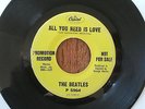 BEATLES PROMO/WLP/DJ 45 Green Label All You Need Is Love/Baby Capitol 5964 VG/EX