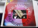 LOUIS ARMSTRONG 'WHAT A WONDERFUL WORLD' RARE 1968 UK 1ST LP N.MINT ARCHIVE