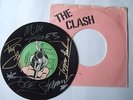 THE CLASH - WHITE MAN IN HAMMERSMITH PALAIS - FULLY SIGNED/AUTOGRAPHED (ON THE R