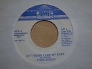 FOUR SONICS If It Wasn't For My Baby US ORIG 45'S JMC MODERN SOUL MP3