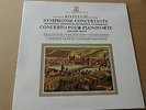 KOZELUH SYMPHONIE CONCERTANTE PIANO CONCERTO 4 HANDS  ANGELERI MINGARDO ERATO LP