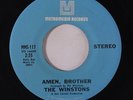 WINSTONS: Amen Brother / Color Him Father 45 rare Funk