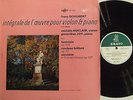 MICHELLE AUCLAIR Violin SCHUBERT Vol.1   France ERATO LDE 3236 MONO