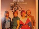 abba autographed 7 inch single