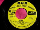 THE BEATLES - Why / Cry For a Shadow - PROMO 45 rpm - MGM 13227
