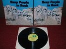 DEEP PURPLE In Rock LP 1970 HARVEST 1st Press NO EMI BOX MINT