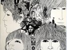 Beatles LP - Revolver - Weiß/Goldenes Odeon Label - Hör Zu SHZE 186