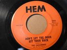 THE CASHMERES Hem 1000 DON'T LET THE DOOR HIT YOUR BACK / SHOW STOPPER  -Listen