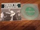 Chain Of Strength True Till Death CLEAR VINYL RARE Rev Judge Youth Of Today Bold