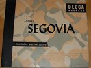 Vintage 78 RPM Decca Records Andres Segovia Classical Guitar Solos 4 Record Set