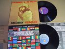 BOB MARLEY-2 ORIGINAL REGGAE ROCK LP'S ON ISLAND-RASTAMAN VIBRATION.&SURVIVAL
