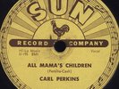 78 RPM RARE JUKEBOX EARLY R&R CARL PERKINS 